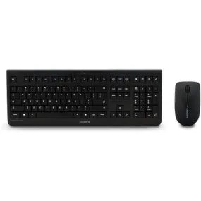 CHERRY JD-0710EU-2 DW 3000 Computer Keyboard & Mouse Black