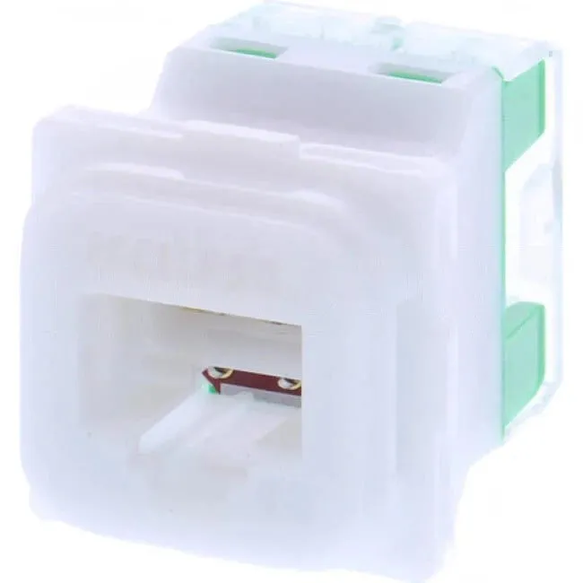 Clipsal ICONIC CAT6 RJ45 Data Mech Suitable For Clipsal Wall Sockets Translucent Each