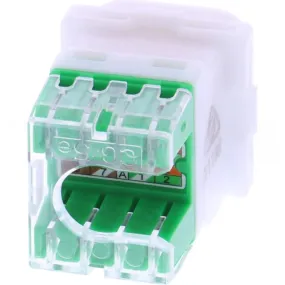 Clipsal ICONIC CAT6 RJ45 Data Mech Suitable For Clipsal Wall Sockets Translucent Each