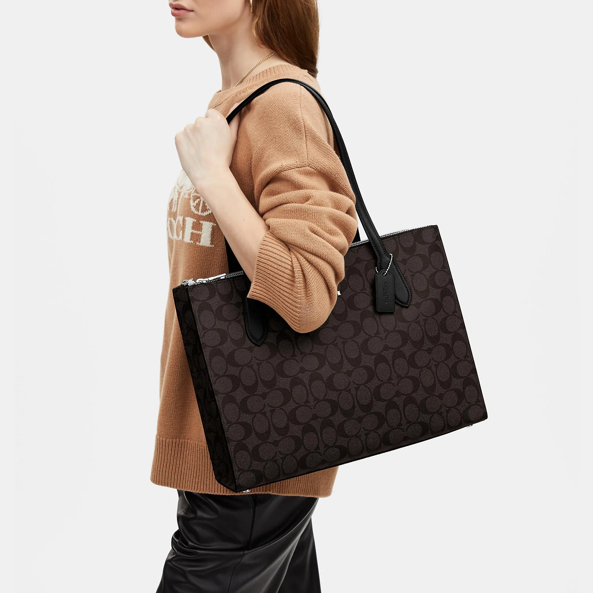 Coach Outlet Nina Carryall In Signature Canvas