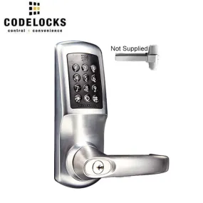 CodeLocks - CL5510 - Electronic Door Exit Trim - Heavy Duty - 2 3/4" Backset - Panic Access Kit - Optional SFIC Prep - Grade 2