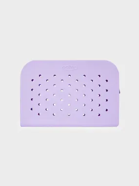 COLLER SILICONE POUCH (M) SOFT LILAC