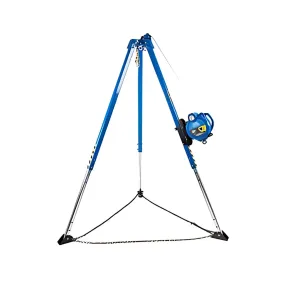 Confined Space Kit w/Tripod, 60ft 3-Way SRL-R, Bracket, Pulley, Carabiner, Hoist Bracket, Hoist T700000X