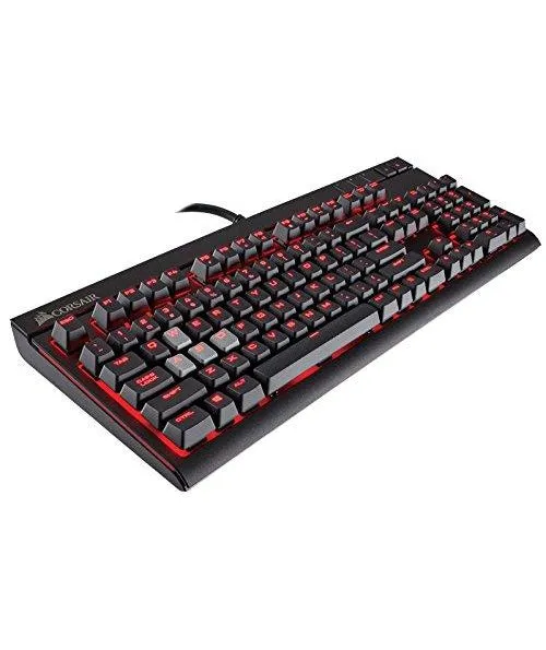 Corsair Keyboard Strafe Mechanical Gaming Keyboard - Red LED Backlit - USB Passthrough - Cherry MX Red Switch