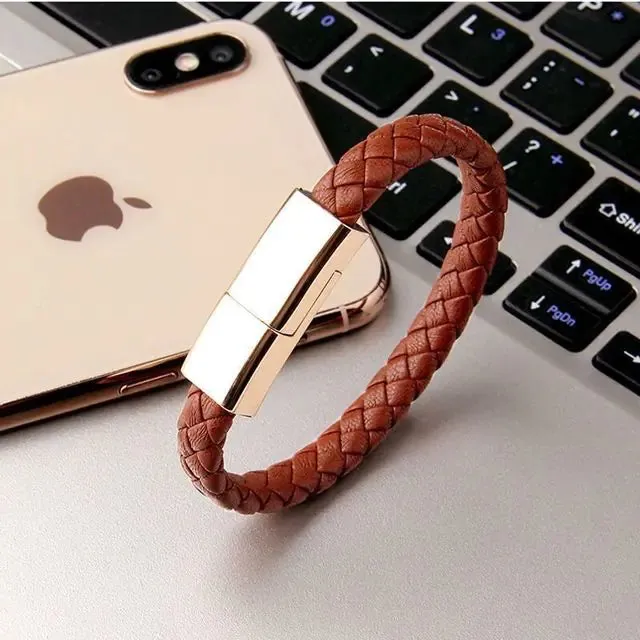 Data Charging Bracelet Cord for iPhones