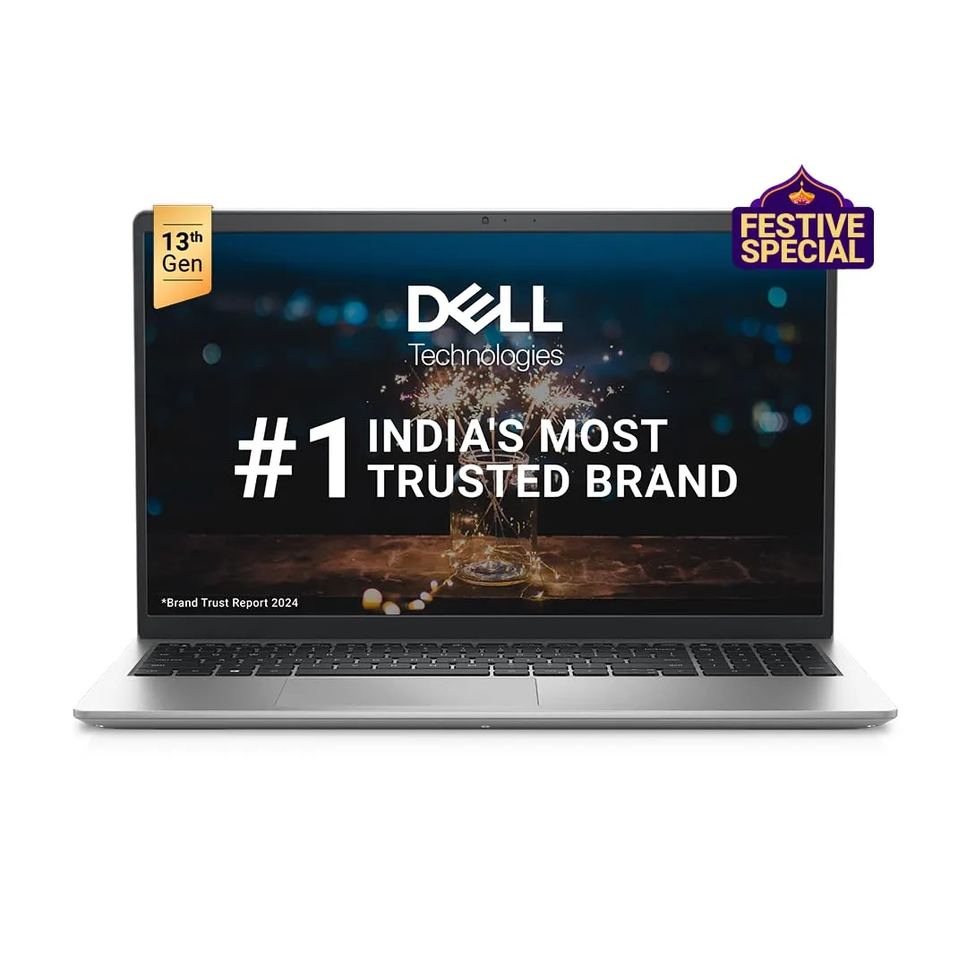 Dell Inspiron 3520 Thin & Light Laptop, Intel Core i5-1235U Processor, 8GB, 512GB SSD, 15.6" (39.62cm) FHD 120Hz 250 nits Display, Windows 11   MSO'21, Backlit KB, 15 Months McAfee, Silver, 1.65kg