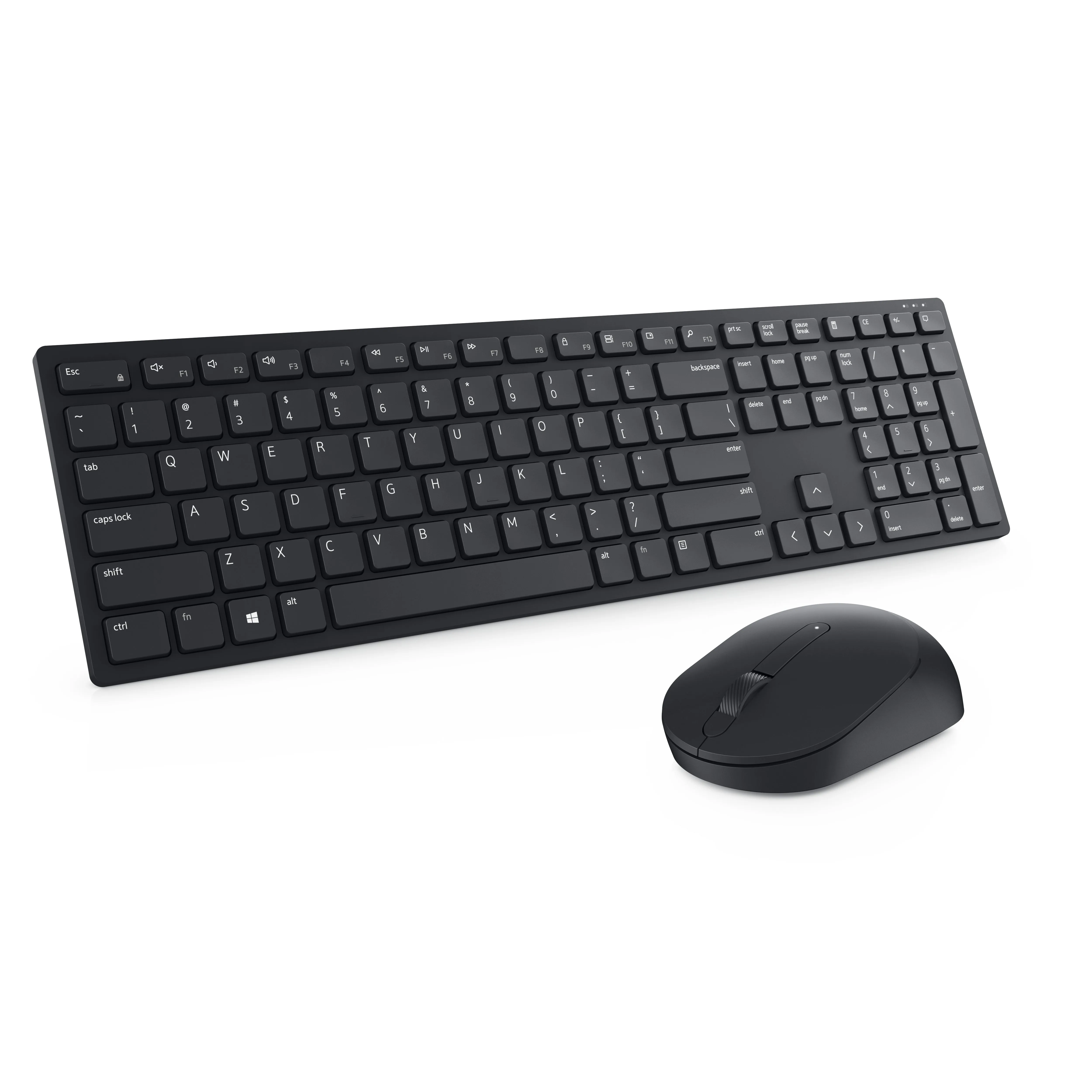 Dell Km5221w Keyboard Rf Wireless Qwerty Us International Black