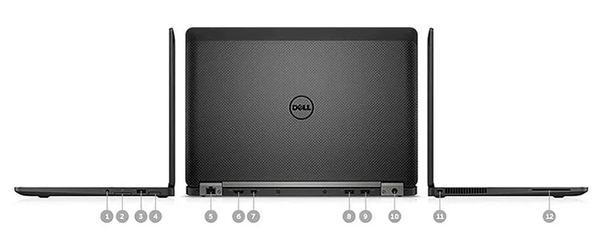 Dell Latitude E7270 Ultrabook 12.5" 7000 Series | Intel Core i5 6300U @ 2.4GHz (6th Gen) | 8GB DDR4 RAM | 256GB SSD  | Webcam | HDMI | Windows 10 Pro x64 | Grade A   (Dell Certified Refurbished)