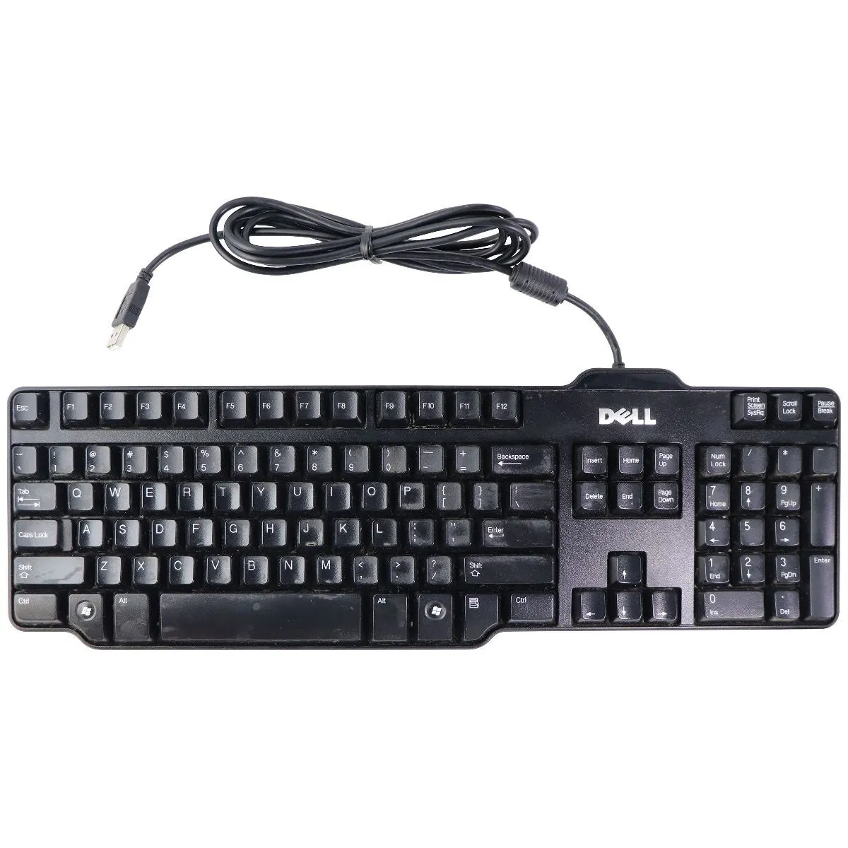 Dell Original USB Computer Keyboard for Windows & More - Black (SK-8115)