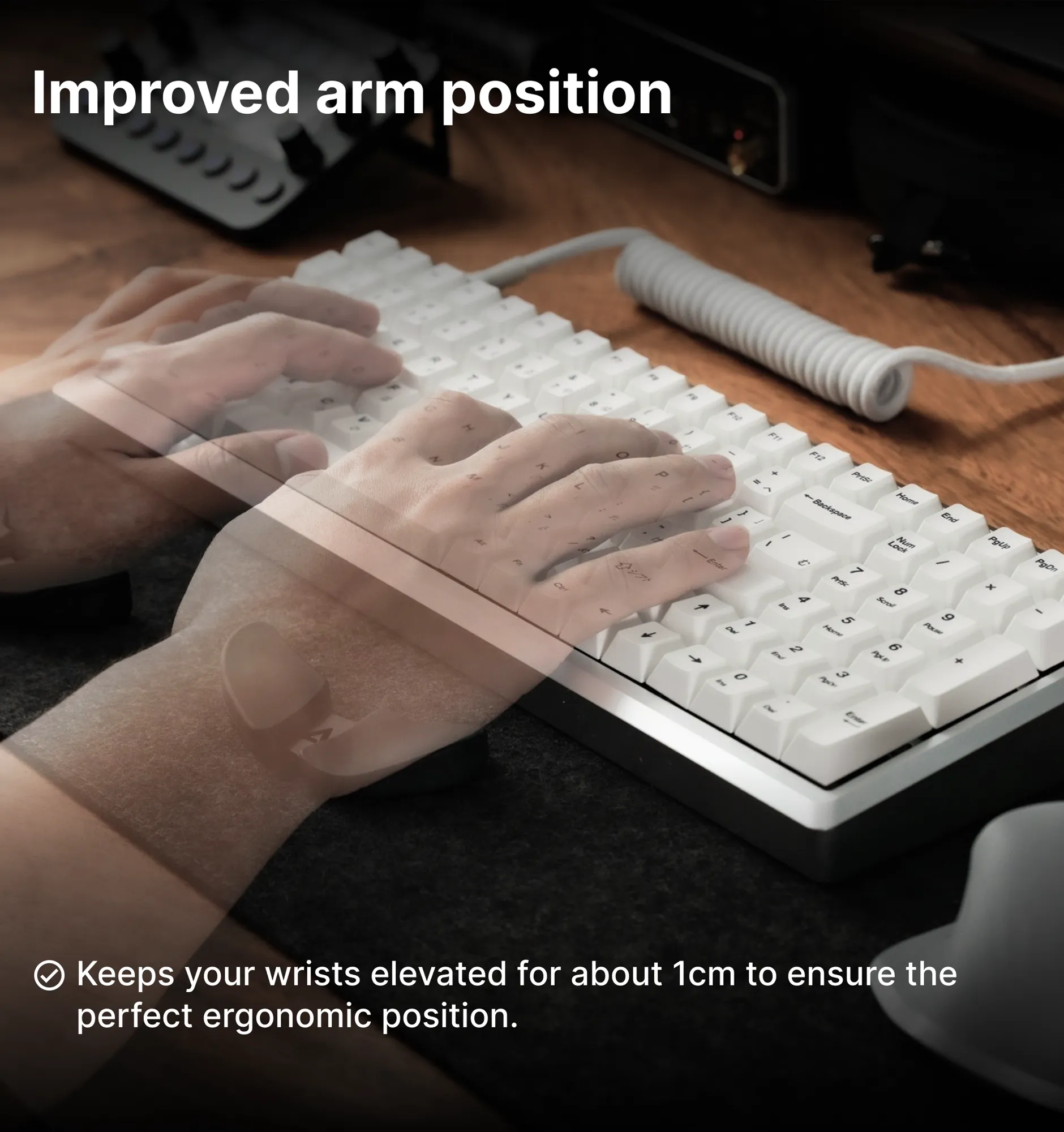 Deltahub Carpio 2.0 Wrist Rest Set