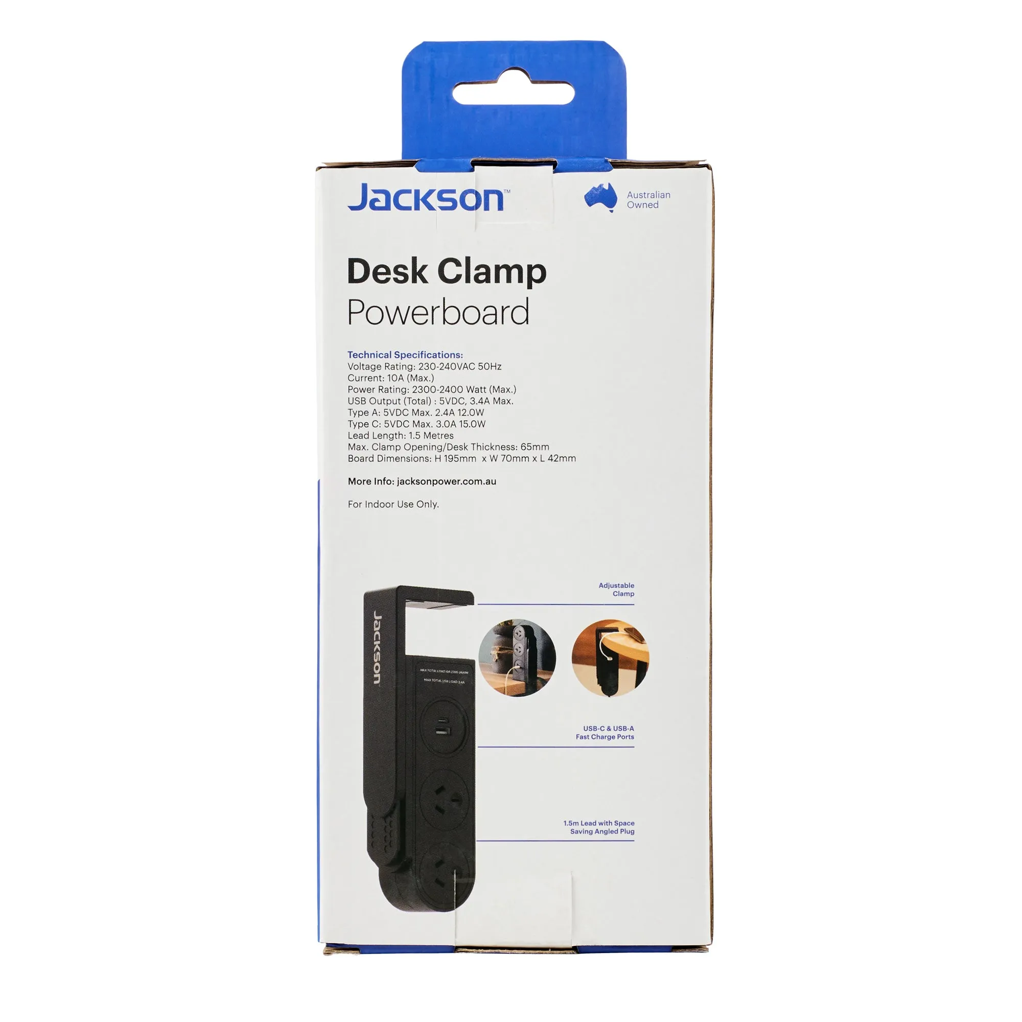 Desk Clamp Powerboard