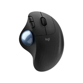 Ergonomic Wireless Trackball Mouse with Bluetooth and USB Connectivity