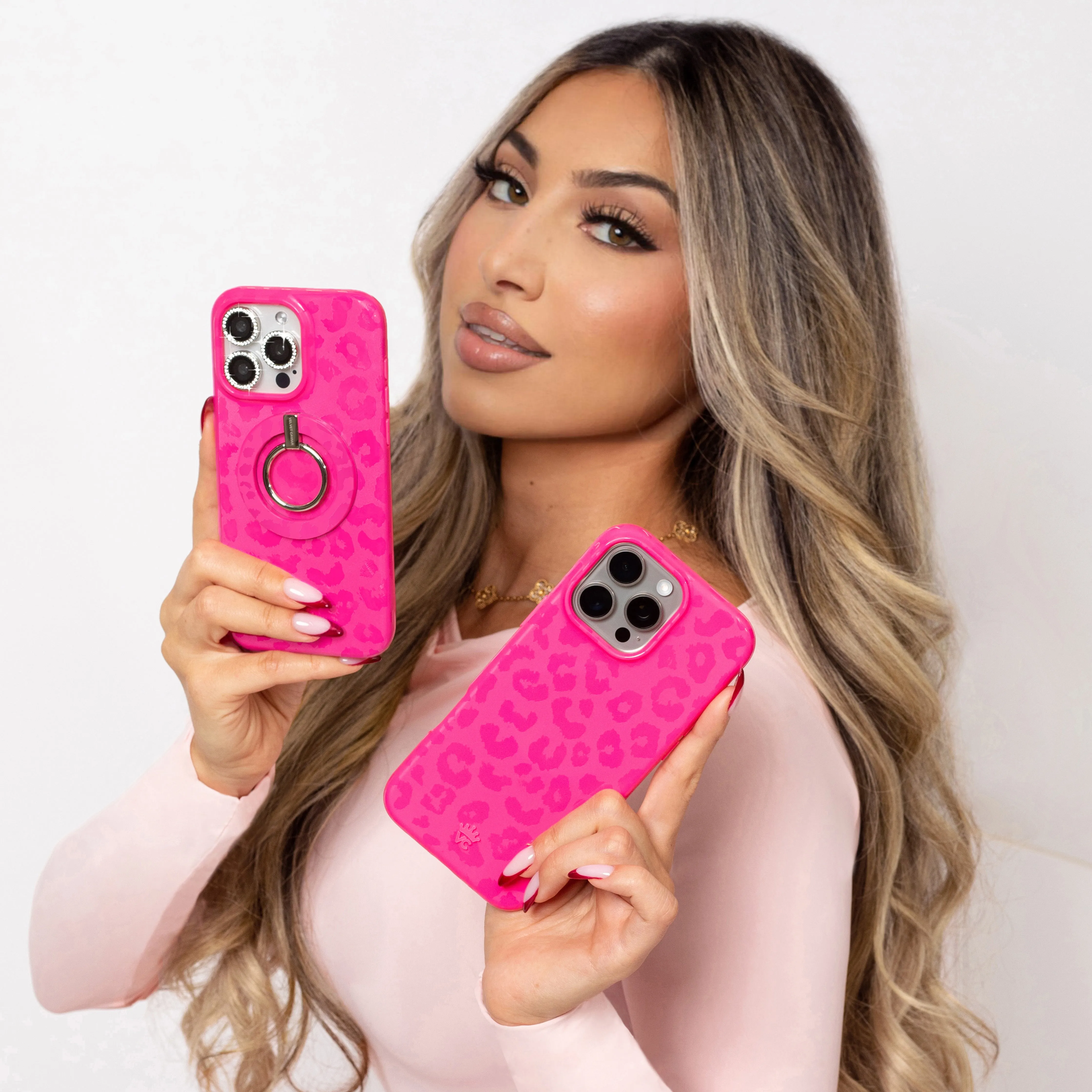 Even Hotter Pink Leopard iPhone Case