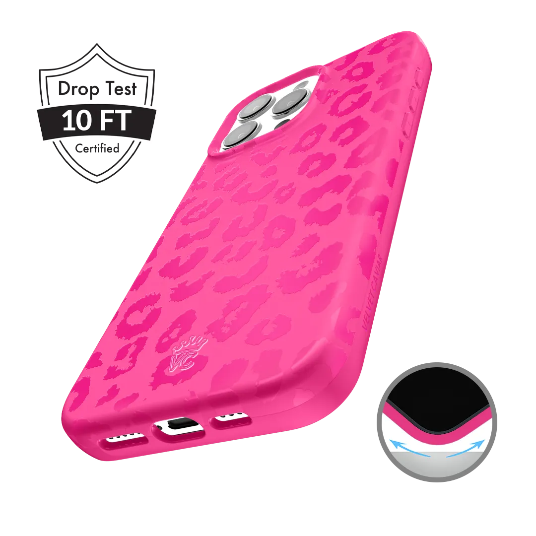 Even Hotter Pink Leopard iPhone Case