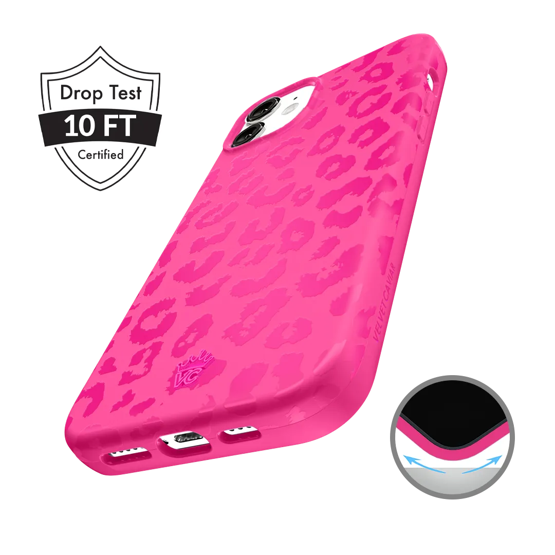 Even Hotter Pink Leopard iPhone Case