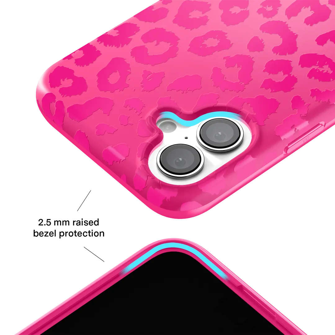 Even Hotter Pink Leopard iPhone Case