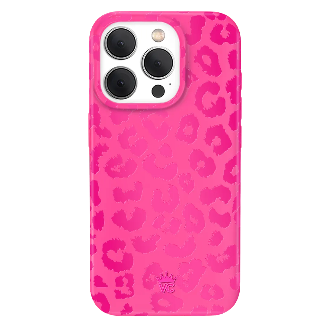 Even Hotter Pink Leopard iPhone Case