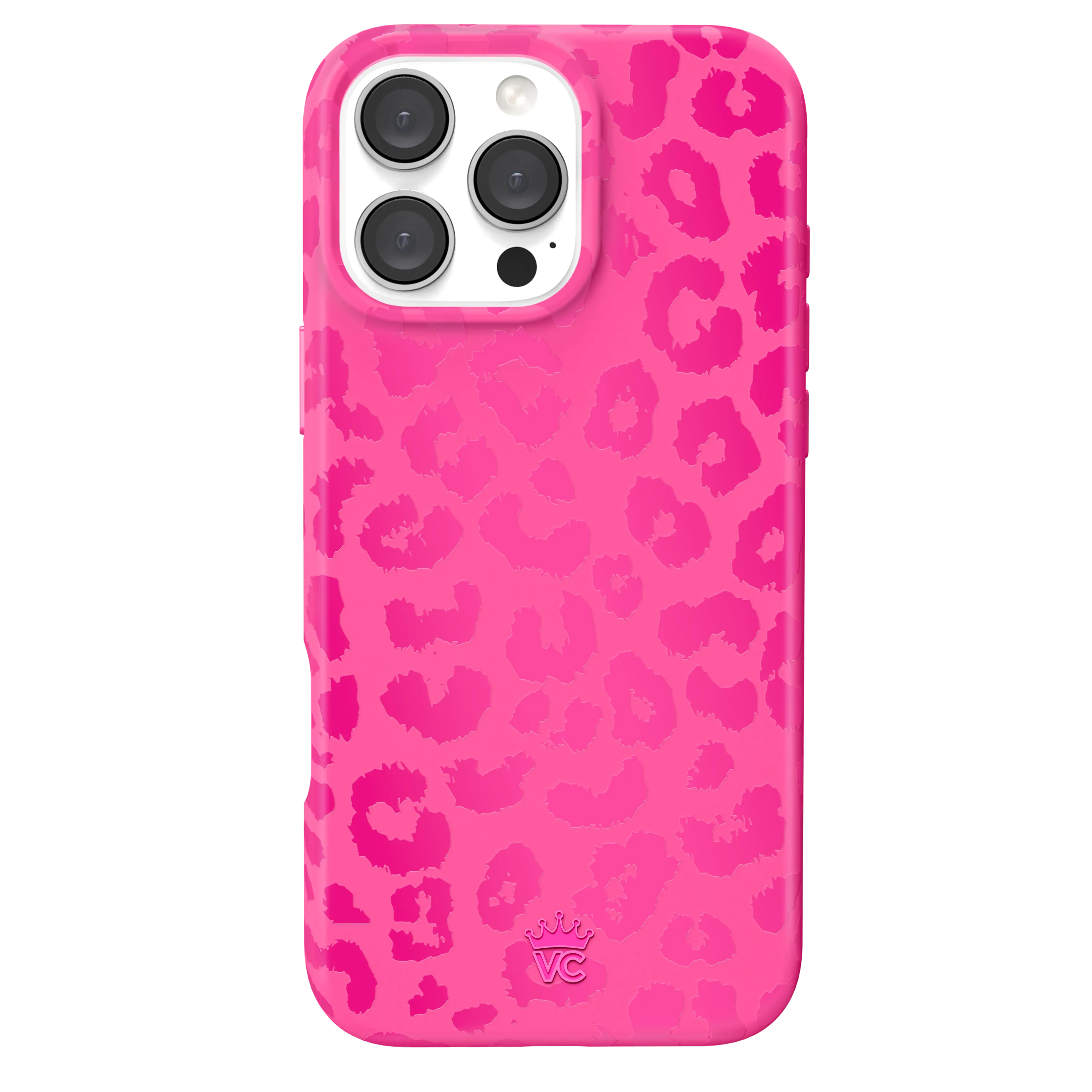 Even Hotter Pink Leopard iPhone Case