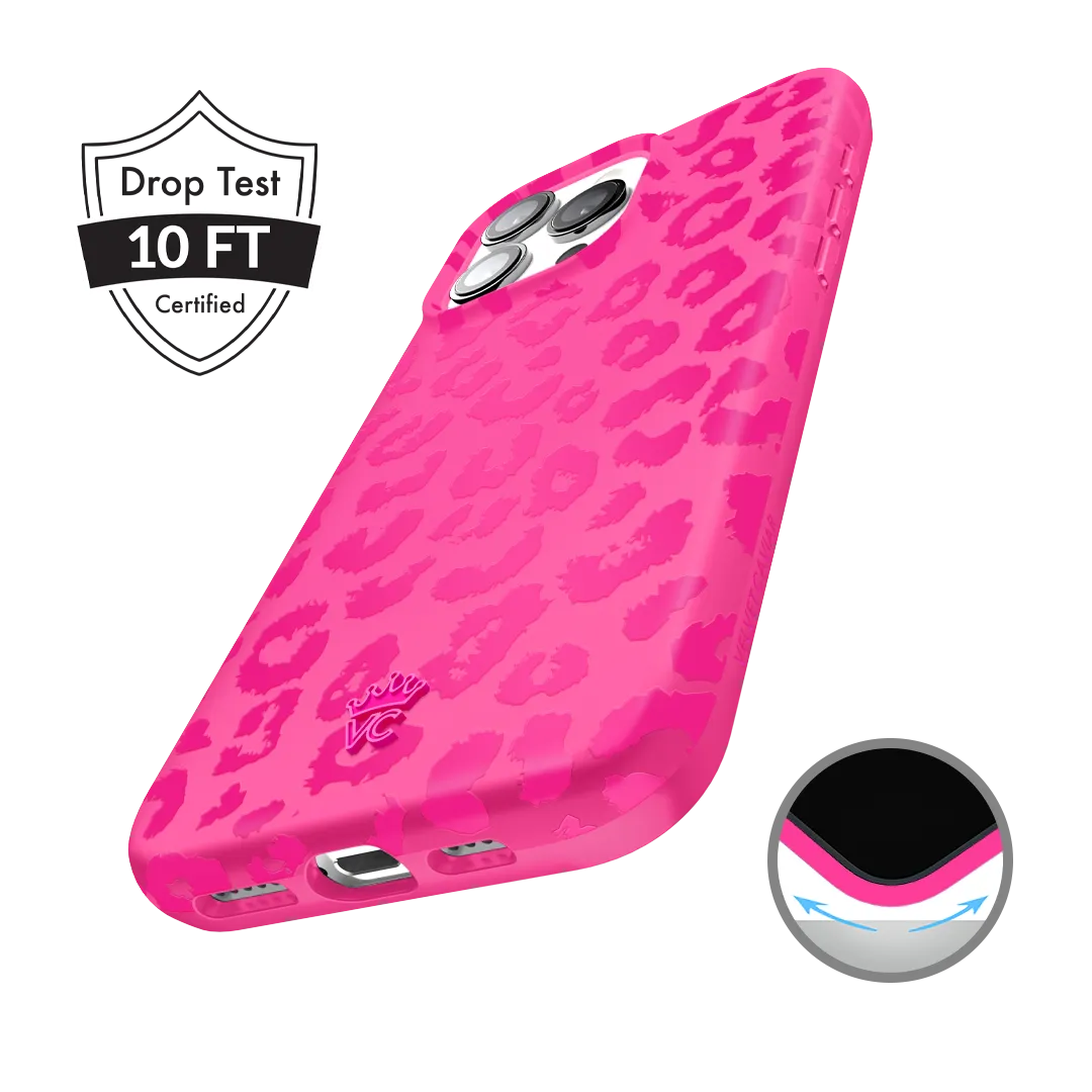 Even Hotter Pink Leopard iPhone Case