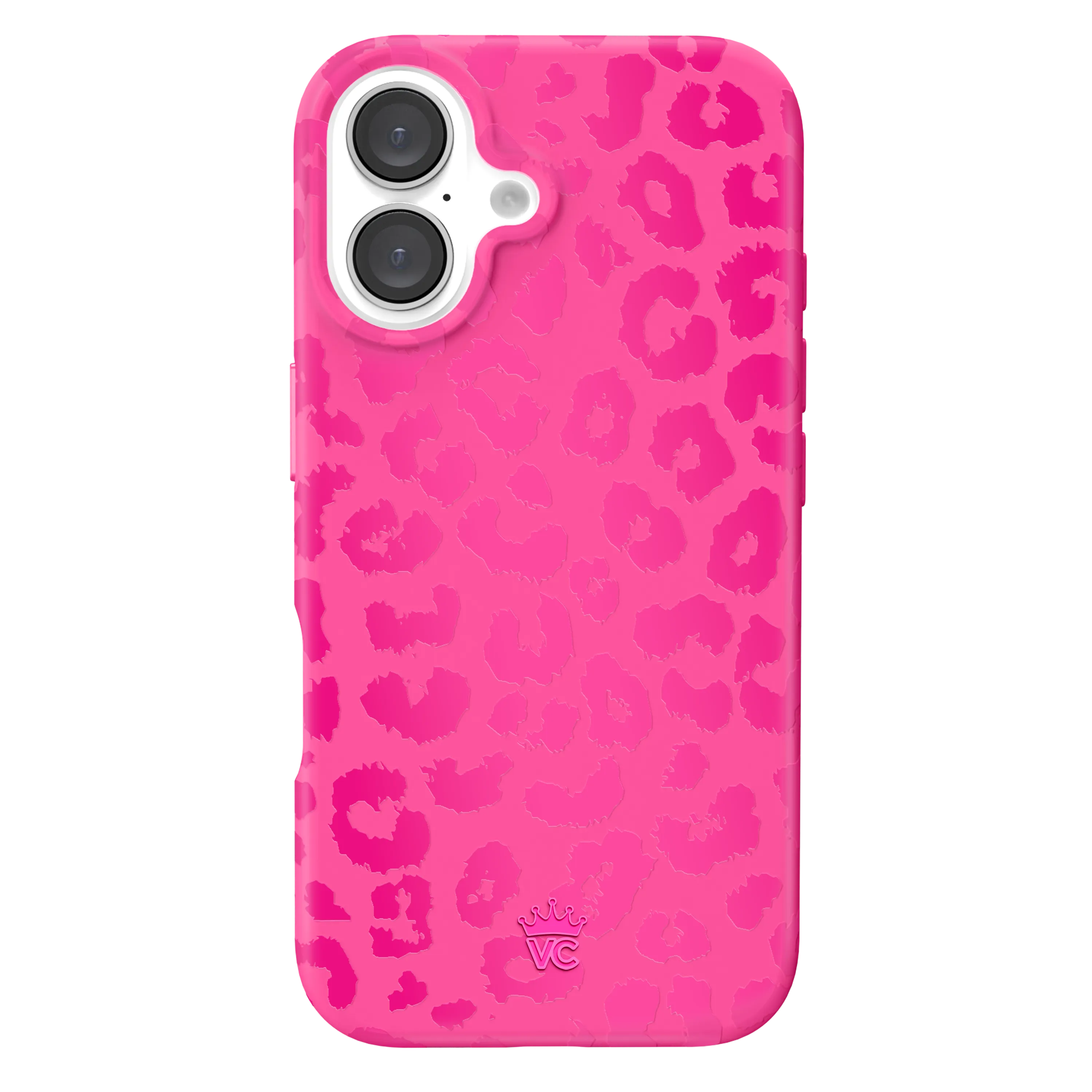 Even Hotter Pink Leopard iPhone Case