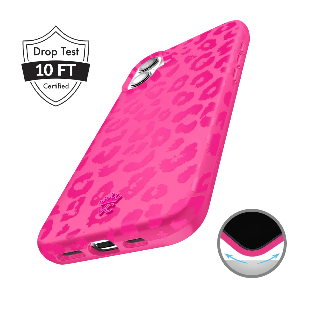 Even Hotter Pink Leopard iPhone Case