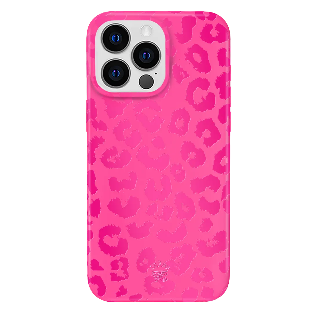 Even Hotter Pink Leopard iPhone Case