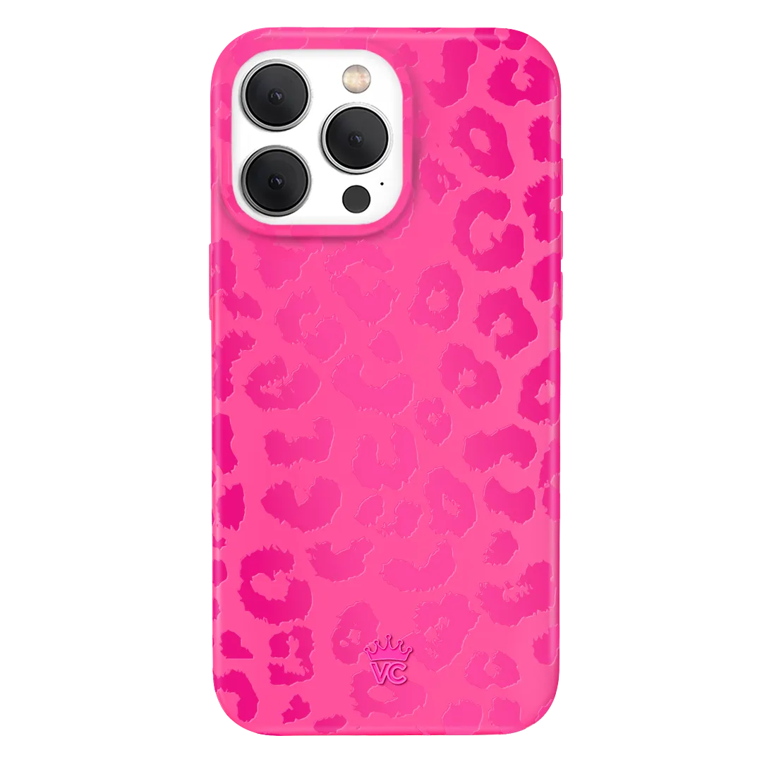 Even Hotter Pink Leopard iPhone Case