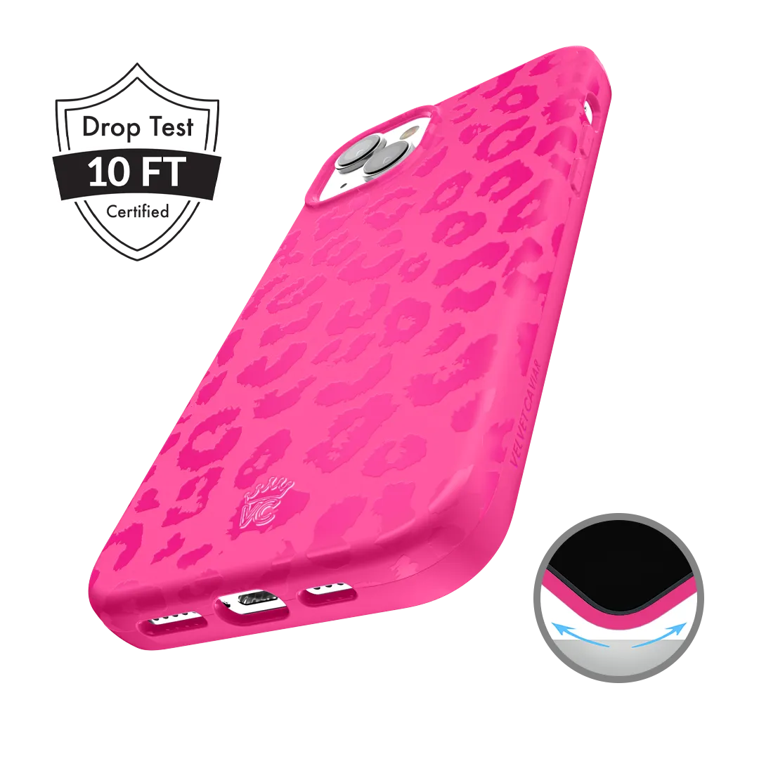 Even Hotter Pink Leopard iPhone Case