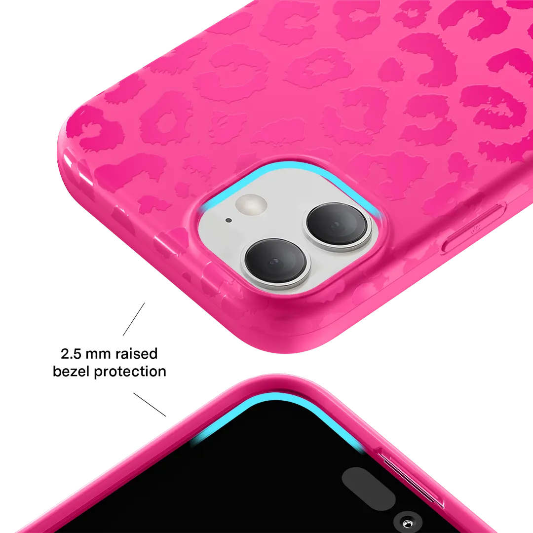 Even Hotter Pink Leopard iPhone Case