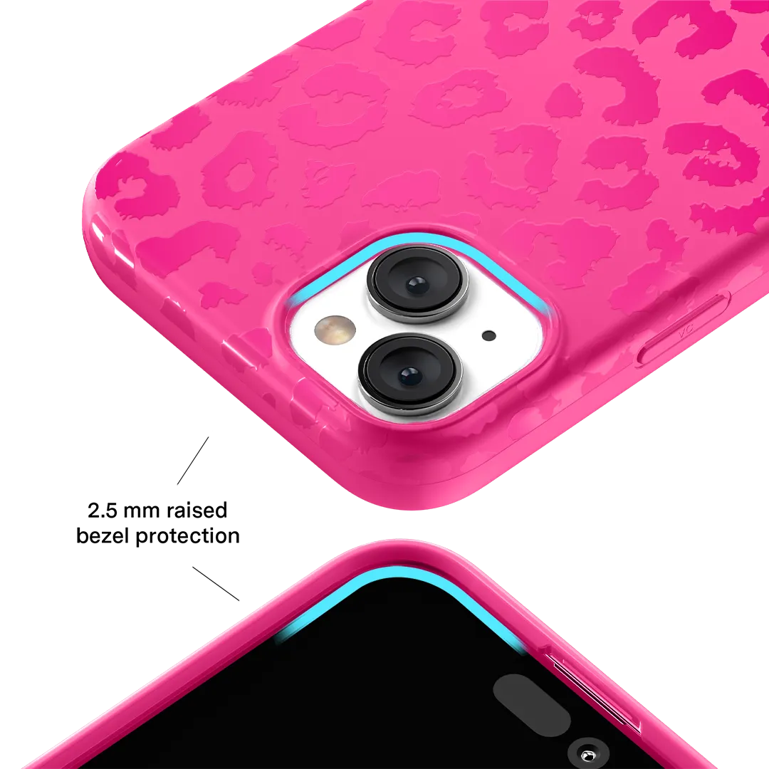 Even Hotter Pink Leopard iPhone Case