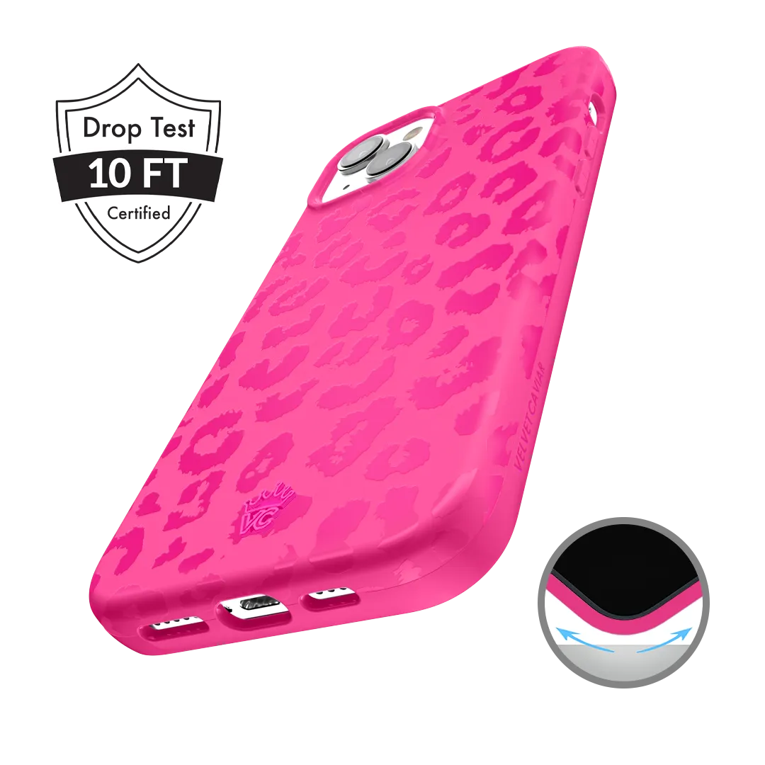 Even Hotter Pink Leopard iPhone Case