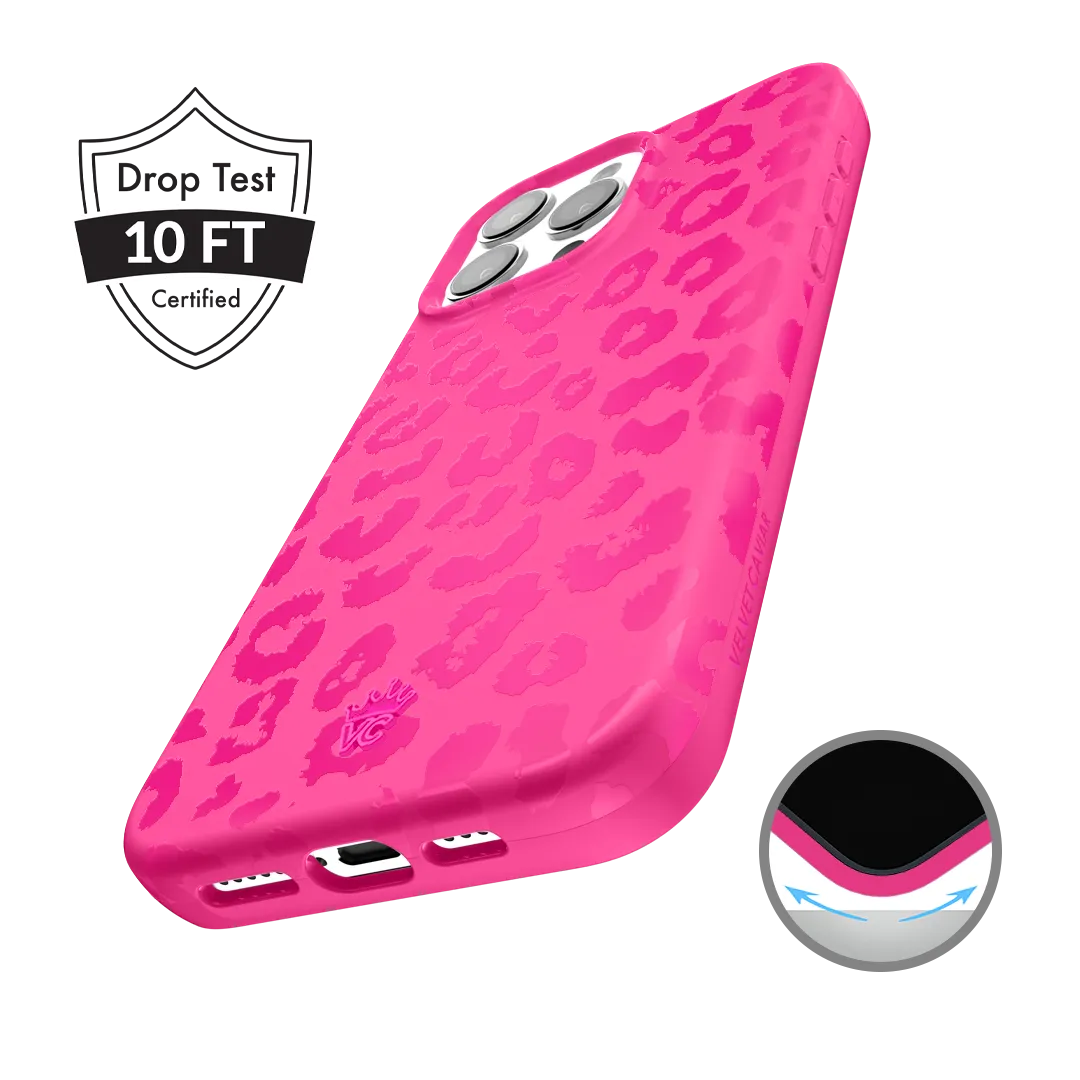 Even Hotter Pink Leopard iPhone Case