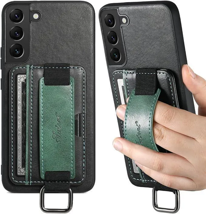 Faux Leather Phone Case with Card Holder