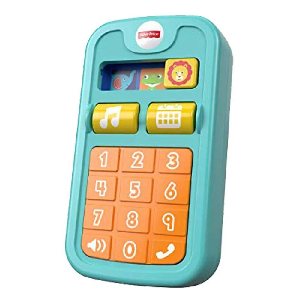 Fisher-Price Fun Learning Infant Phone - Plays Fun Animal & Phone Sounds