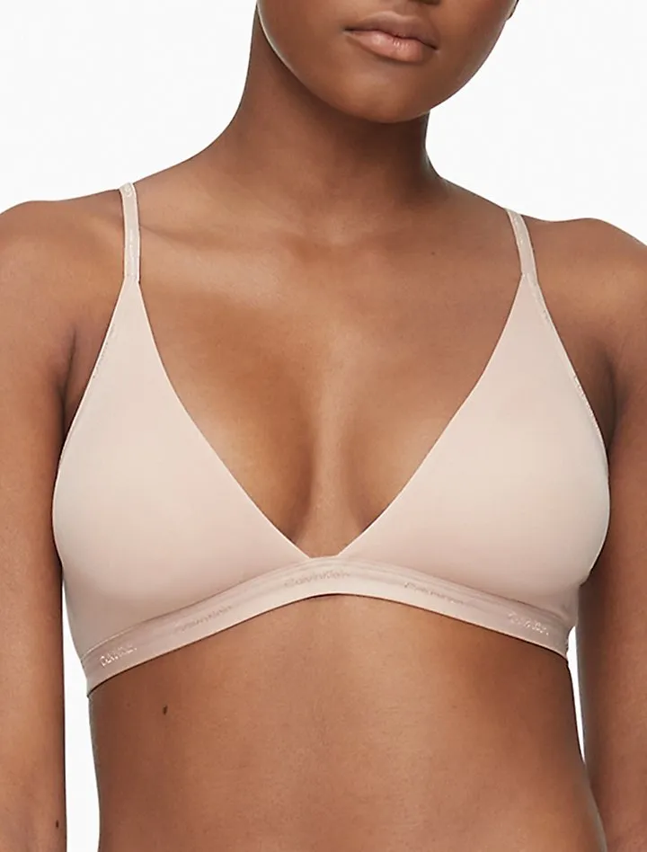 FORM TO BODY Lined Triangle Bralette in Cedar