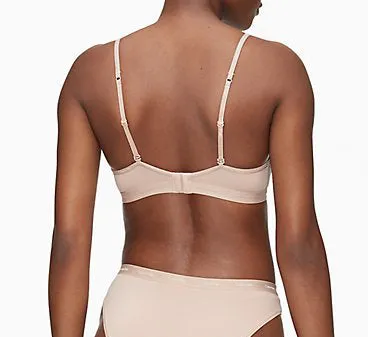 FORM TO BODY Lined Triangle Bralette in Cedar