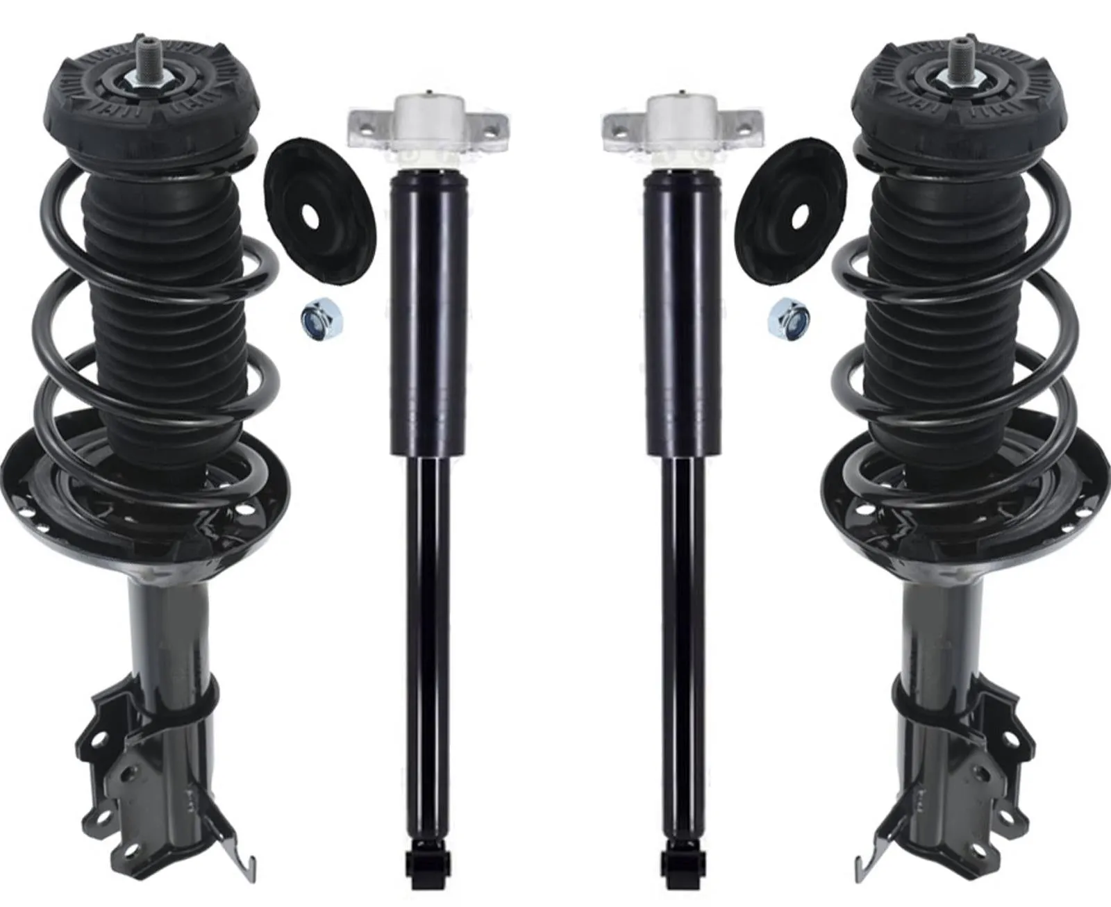 Front Struts & Complete Shocks For Cruze 1.4L 1.8L 14-2015 W/O Sport Suspension