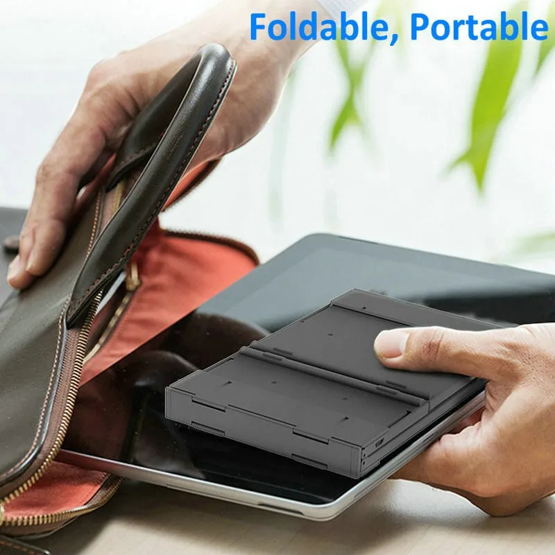 Full Size Fold Folding Foldable Bluetooth 5.1 Keyboard with Touchpad for Windows Android ios mac computer tablet pc phone etc.