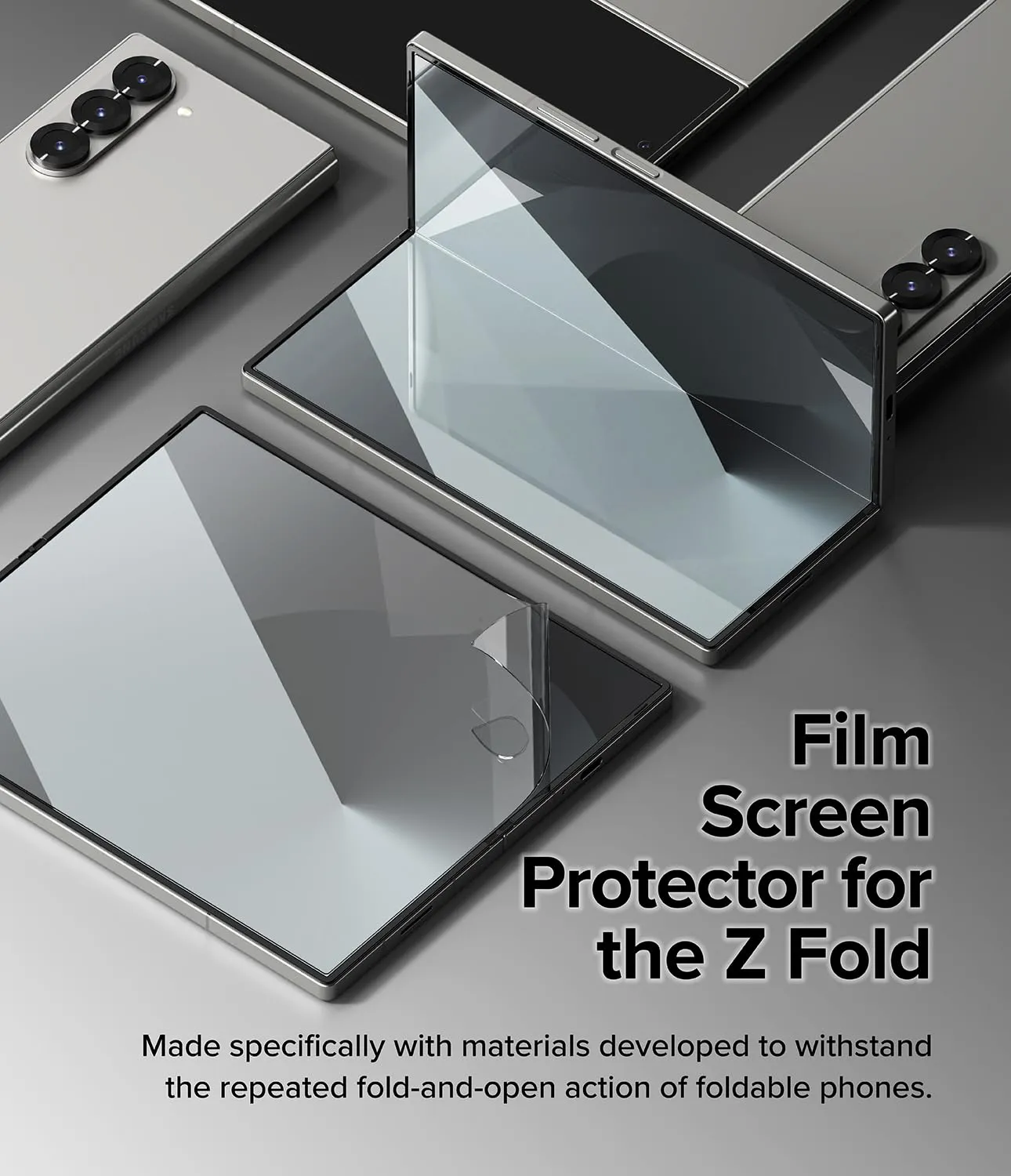 Galaxy Z Fold 6 Screen Protector Guard |  DUAL EASY FILM - 2 Pack