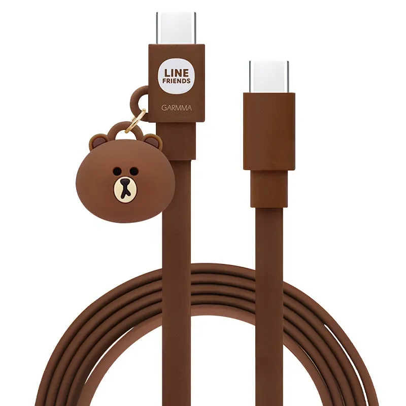 GARMMA Line Friends MFI 1.2M Doll Dangler PD Cable