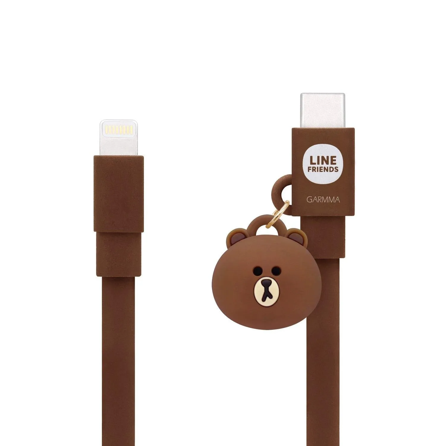 GARMMA Line Friends MFI 1.2M Doll Dangler PD Cable