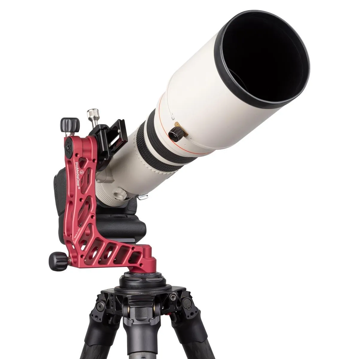 GKJRC RED Katana Pro Gimbal Head Telephoto Lens - Side Mount Clamp