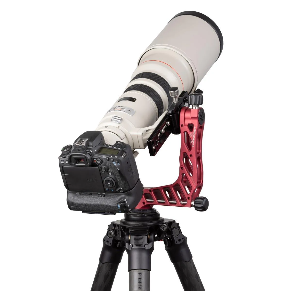 GKJRC RED Katana Pro Gimbal Head Telephoto Lens - Side Mount Clamp