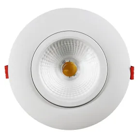 Goodlite G-20004 6" 18W LED Recessed Spotlight Gimbal Round Selectable CCT