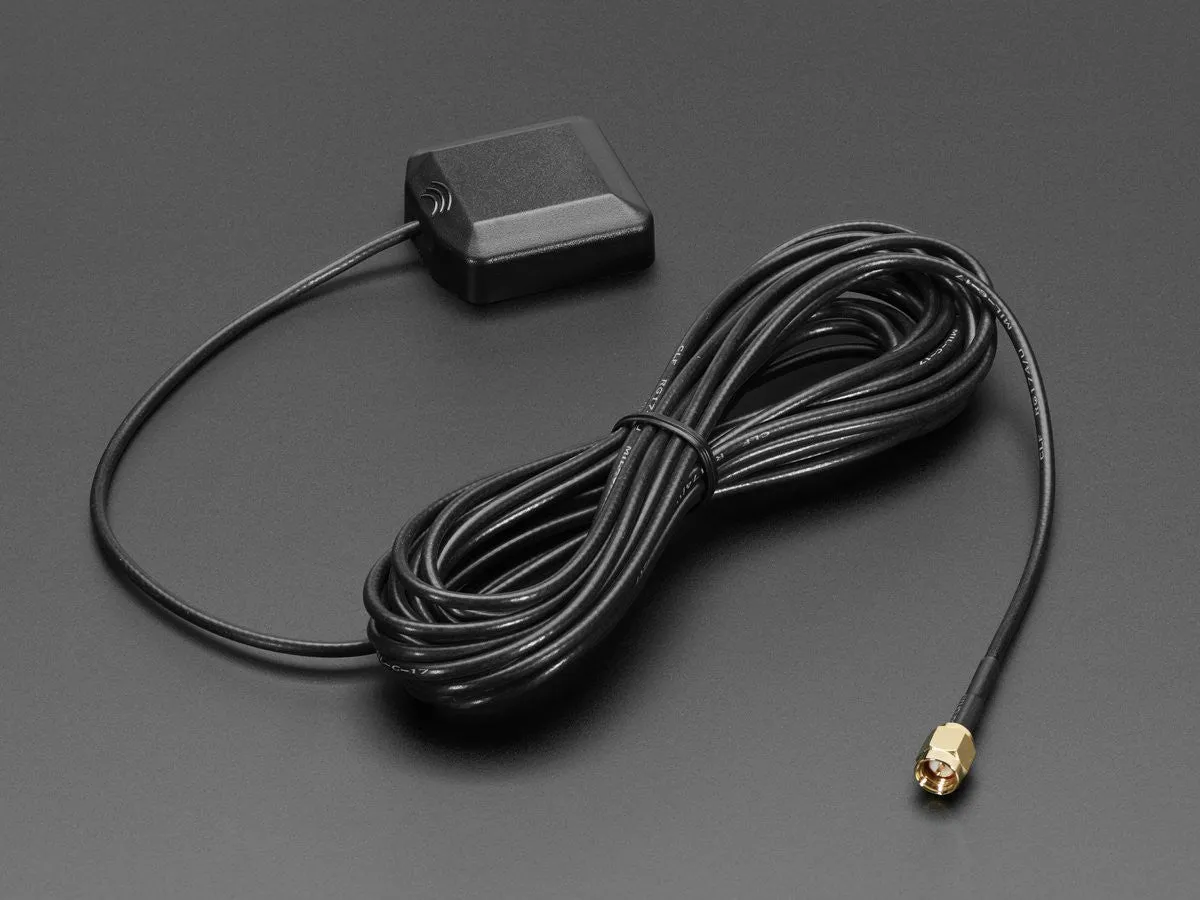 GPS Antenna - External Active Antenna - 3-5V 28dB 5 Meter SMA