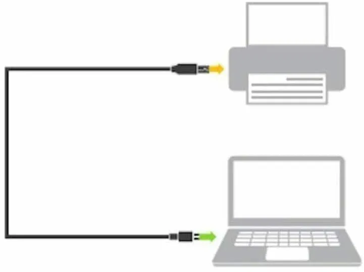 Griffin 1.8M Black USB C to USB B Printer Data Power Cable GC43715