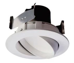 Halo® RA406830WHR LED Retrofit Trim & Gimbal, 4", White