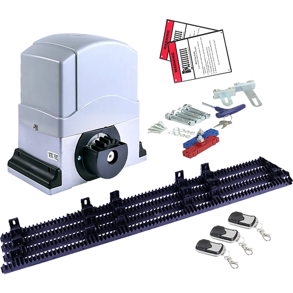 Heavy-Duty Sliding Gate Opener, 1200KG with 4m Rail