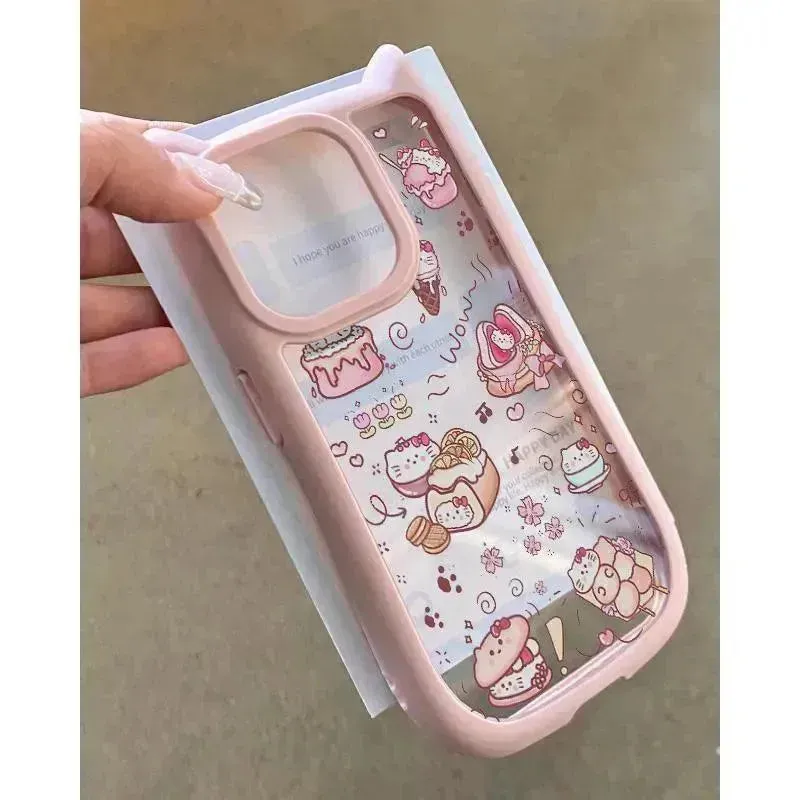 Hello Kitty Cat Ears Phone Case (For iPhones)