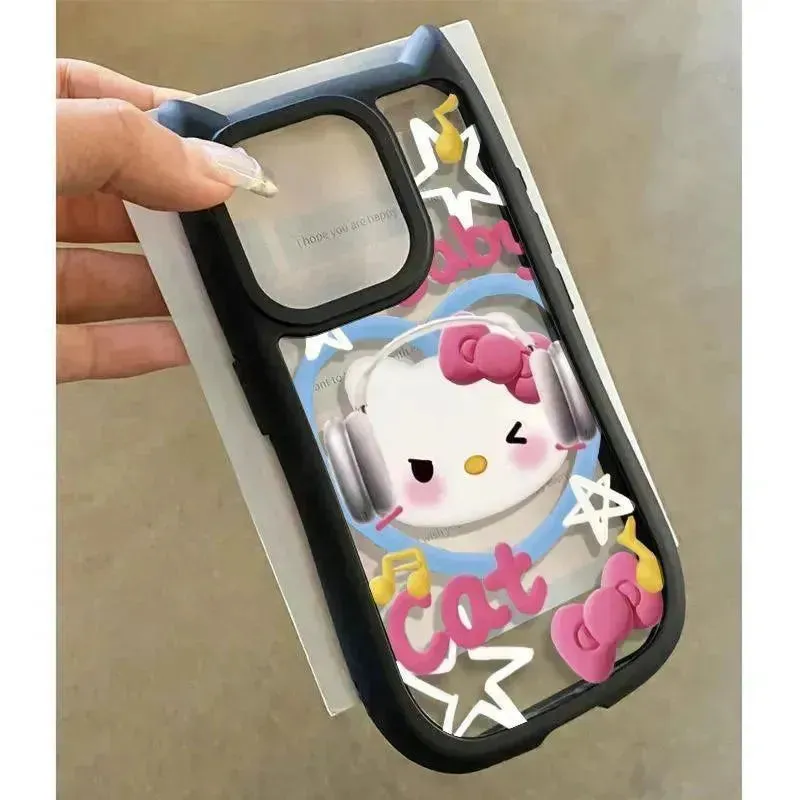 Hello Kitty Cat Ears Phone Case (For iPhones)